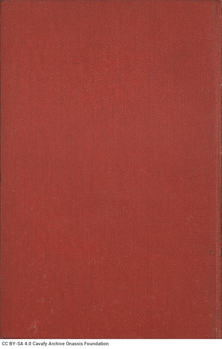 18 x 12,5 εκ. Χ σ. + 286 σ. + 8 σ. χ.α., όπου στη σ. [ΙΙΙ] κτητορική σφραγίδα CPC και 